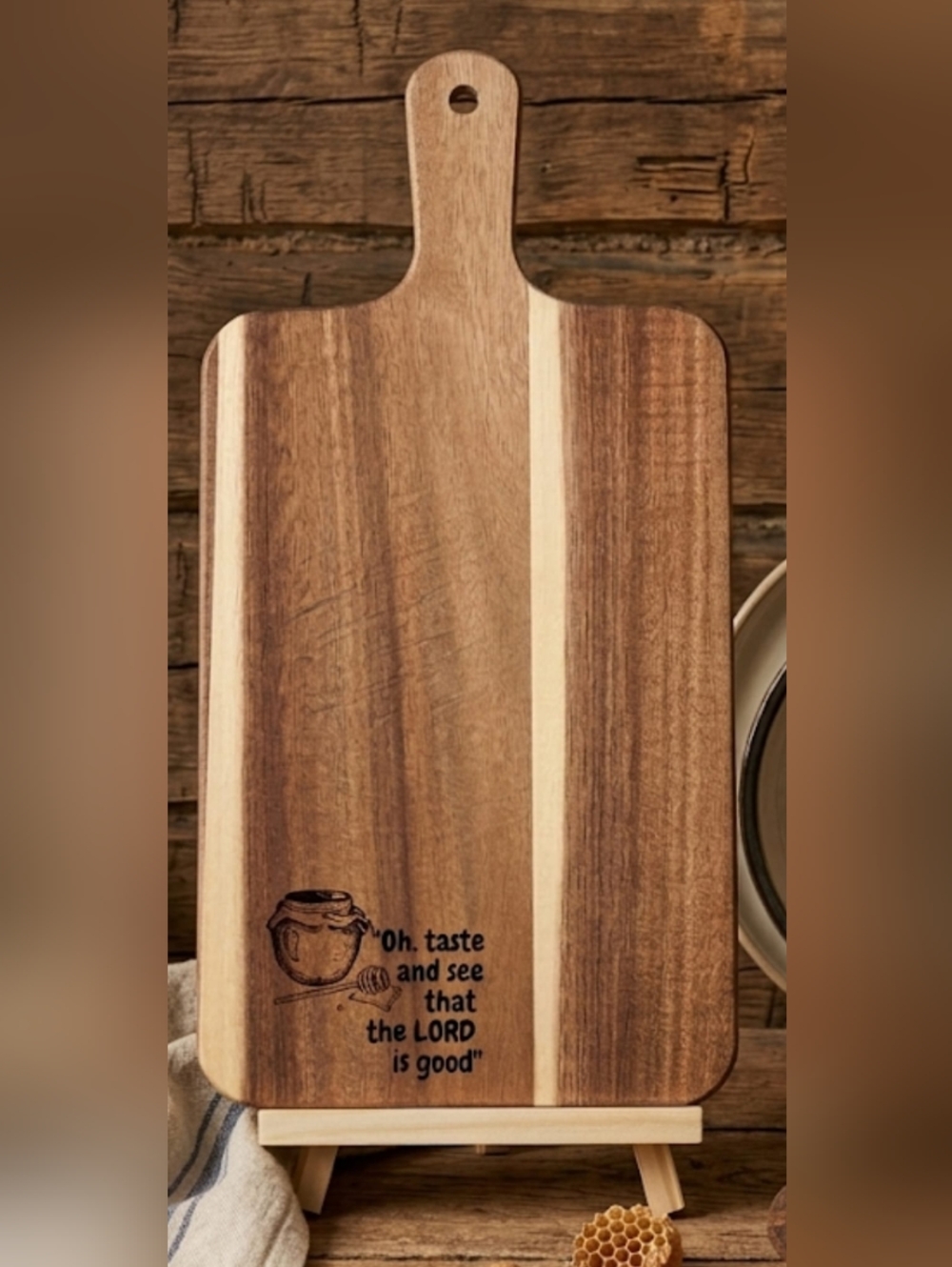 Engraved 16x8 Cutting Board